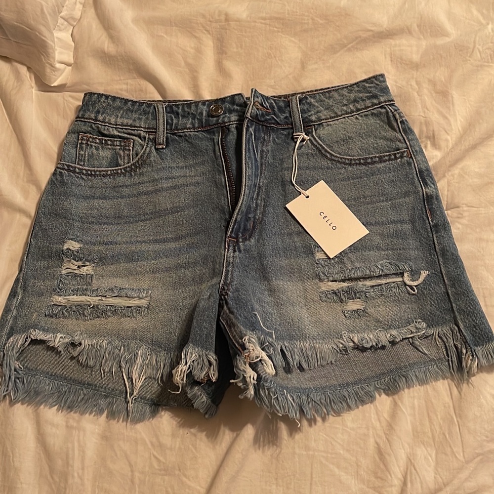 Cello mom Jean shorts small